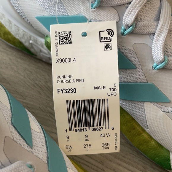 Adidas X9000L4 Boost Running Sneakers FY3230 NWOB main image 8